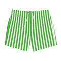 Green Striped Shorts