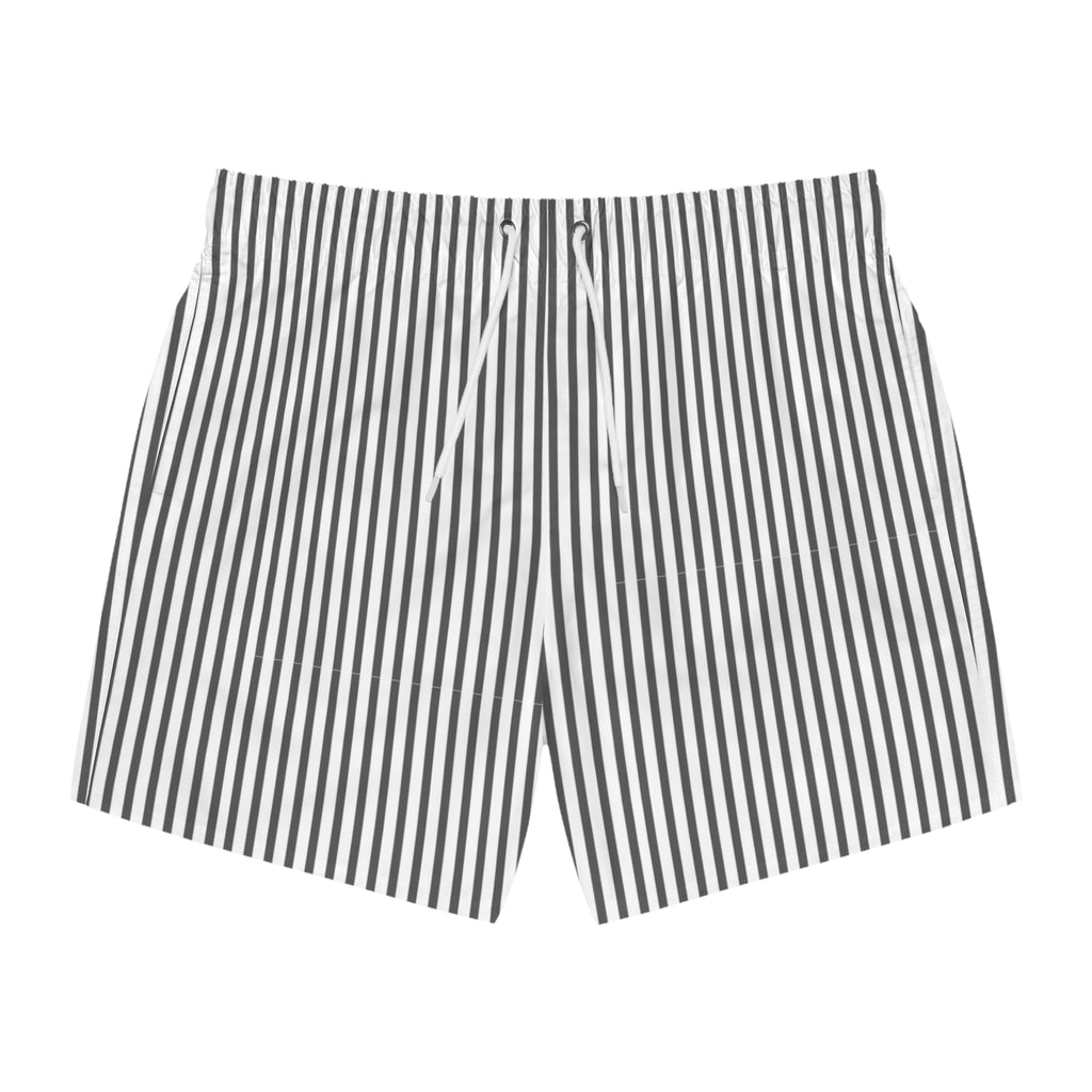 Black Striped Shorts