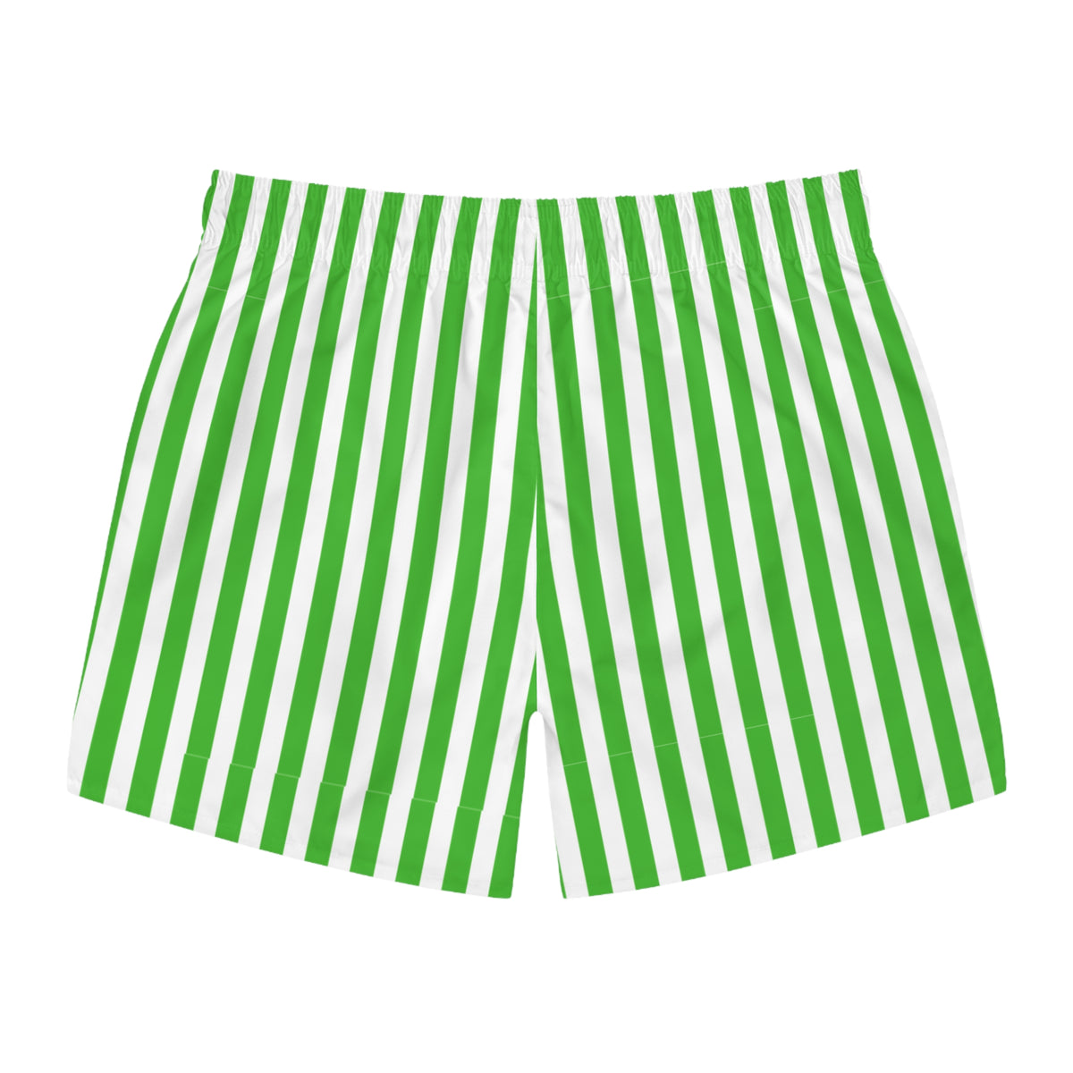 Green Striped Shorts