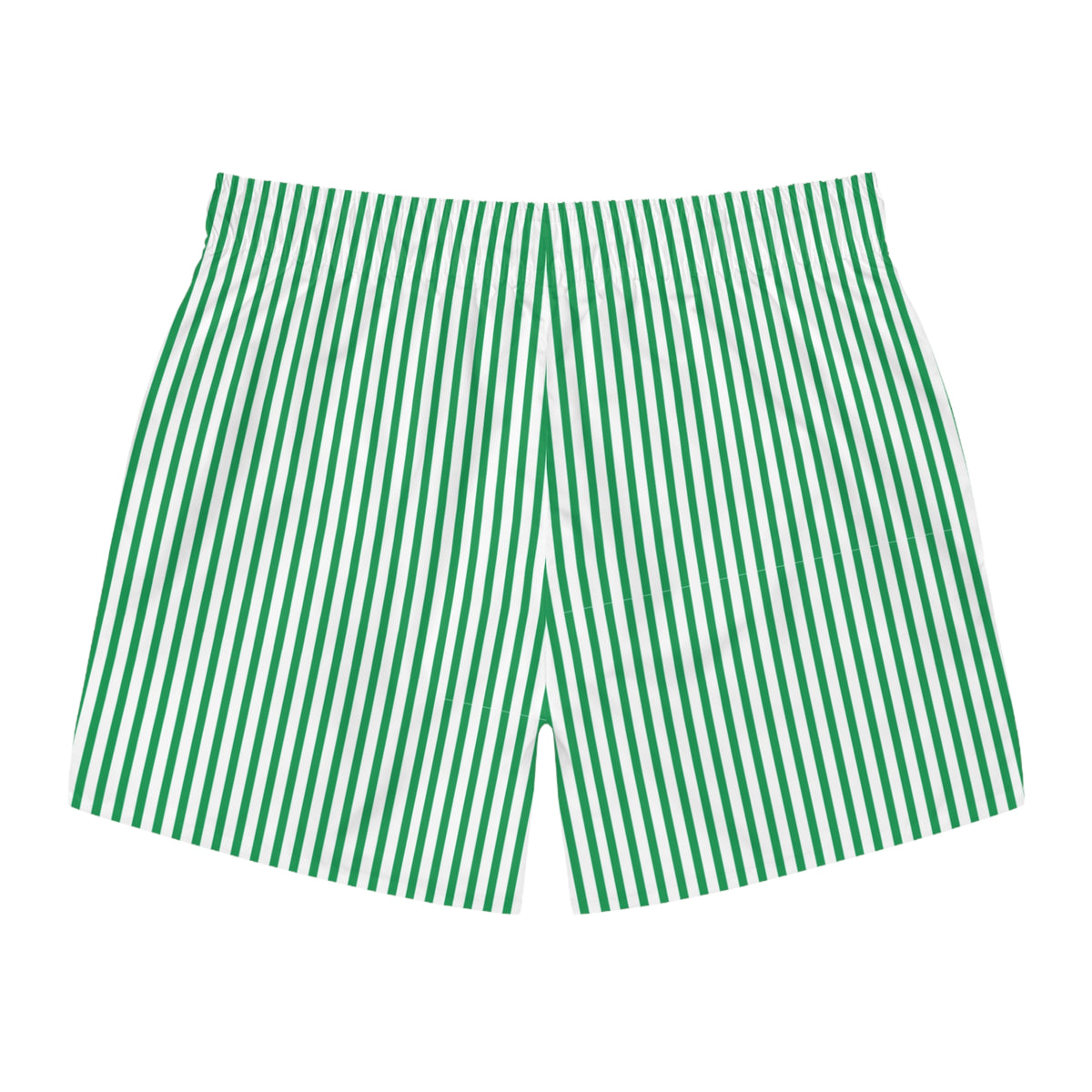 Green Striped Shorts