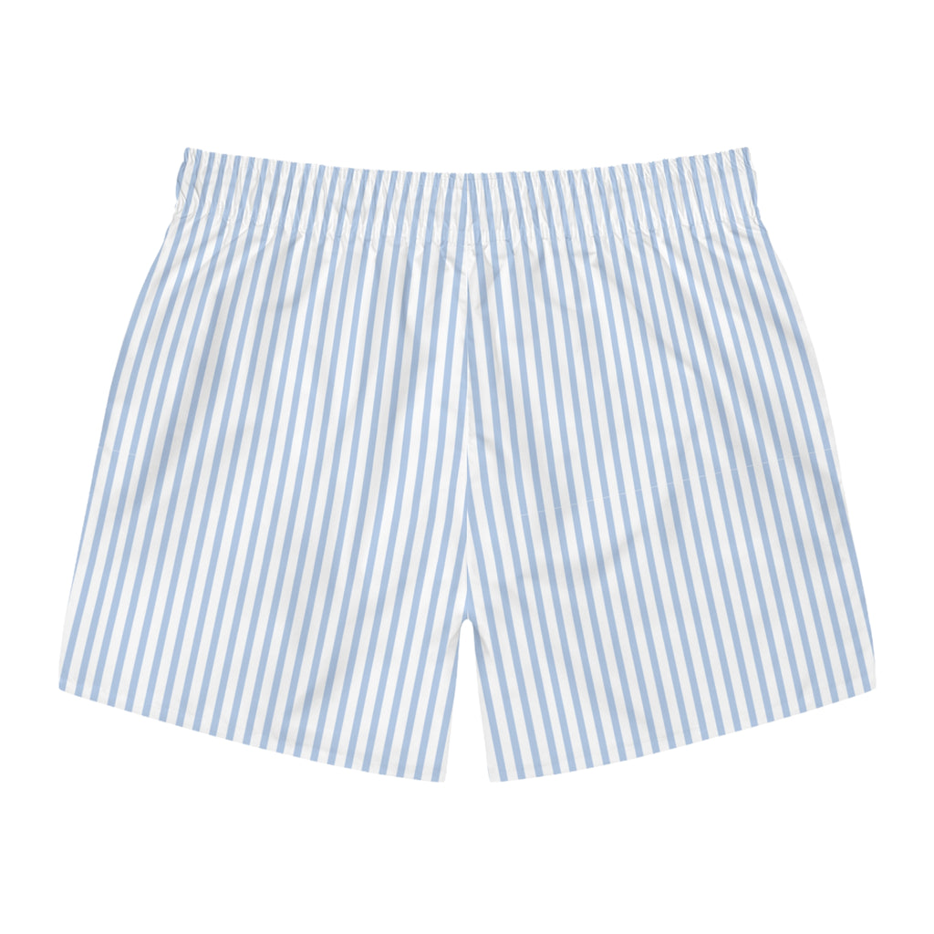 Blue Striped Shorts