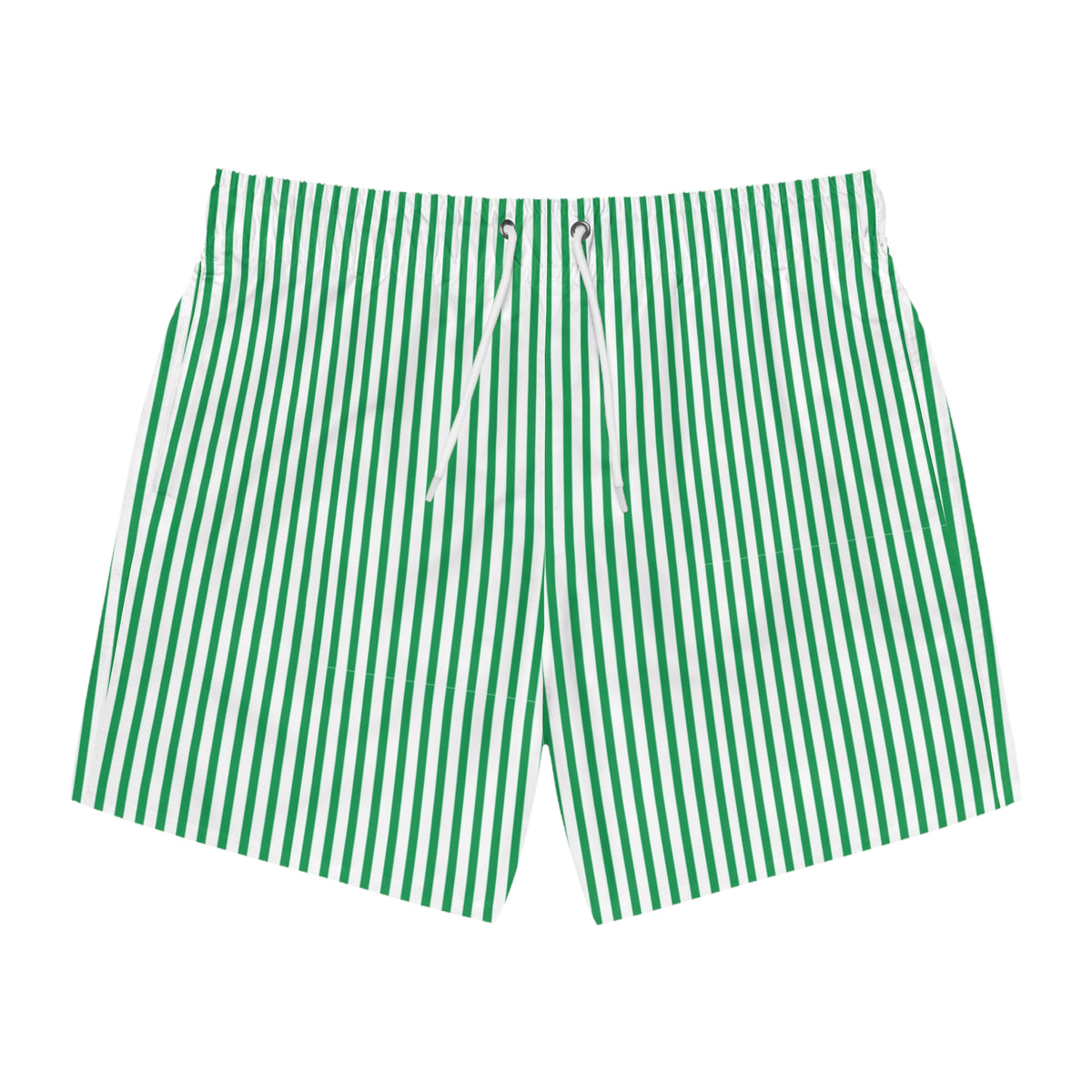 Green Striped Shorts