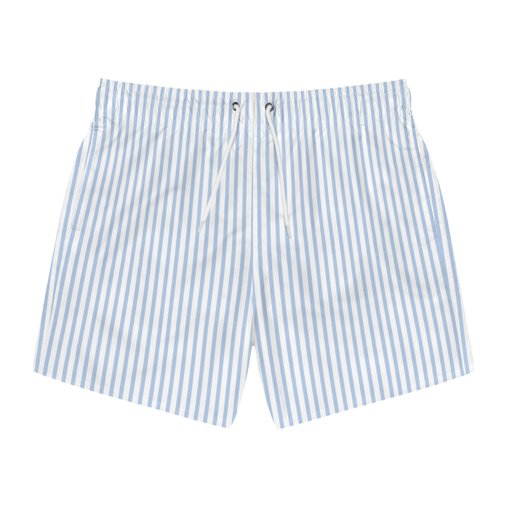 Blue Striped Shorts